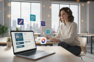 Currículo digital atrativo