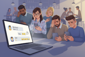 Erros comuns que afastam pessoas em chats de namoro online